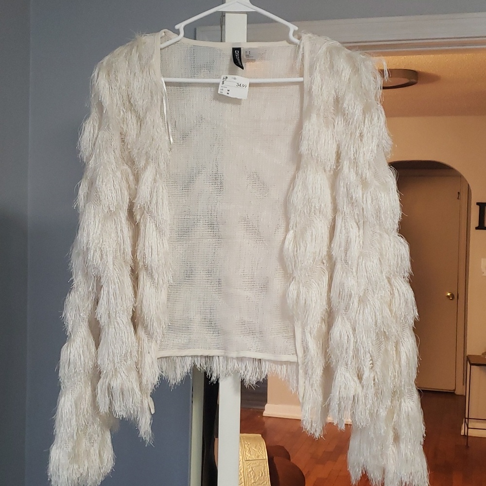 Women's Divided  Cream Jacket